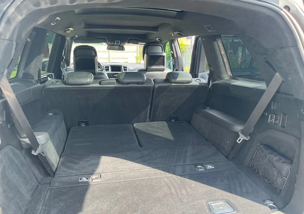 Mercedes-Benz GL cena 174660 przebieg: 127847, rok produkcji 2014 z Biała małe 781